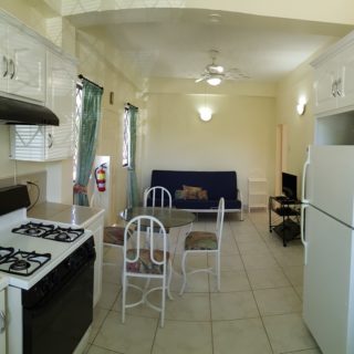 Lovely, 2 bedroom, 1 bath, ground, floor, FF, Glencoe apartment for rent.